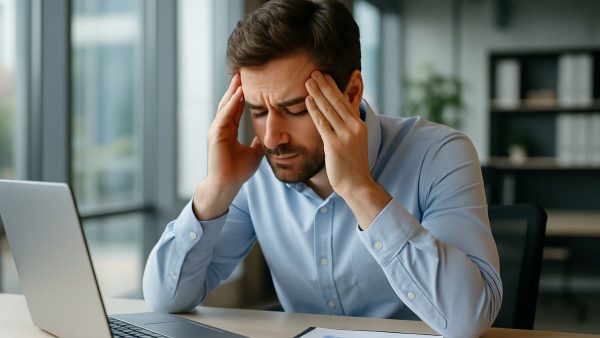 Estrés laboral en la oficina